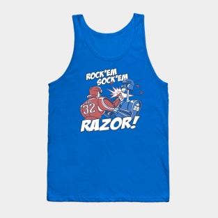 Rock'em Sock'em Razor! Tank Top